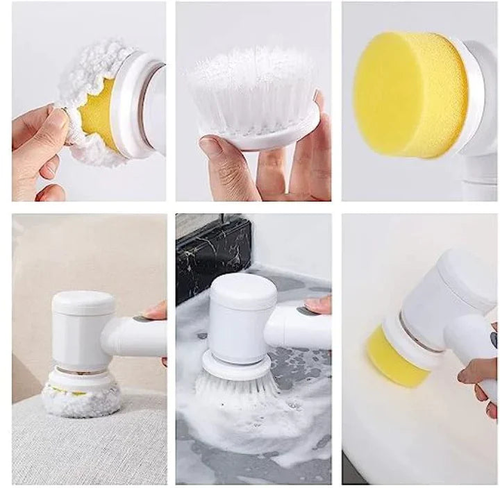 5 In 1 Multifunctional electrically driven Household Magic Brush