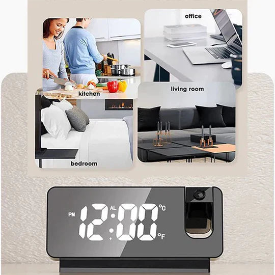 SMART DIGITAL PROJECTION CLOCK