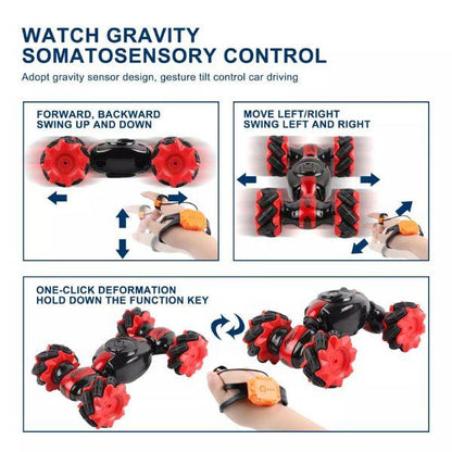 Premium Gesture Sensing Watch Control RC stunt Car