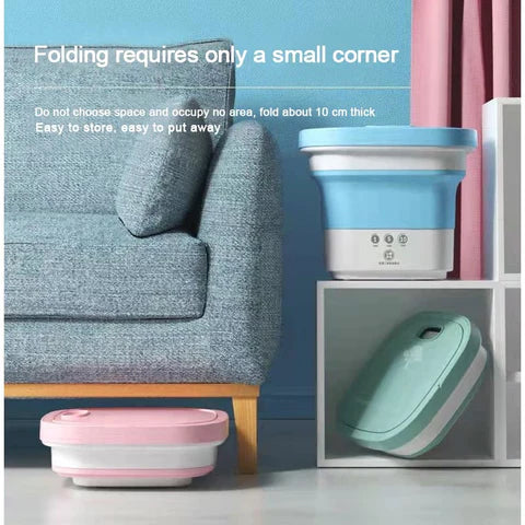 Portable Folding Washing  Machine with Dryer