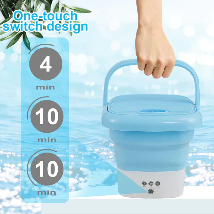 Portable Folding Washing  Machine with Dryer